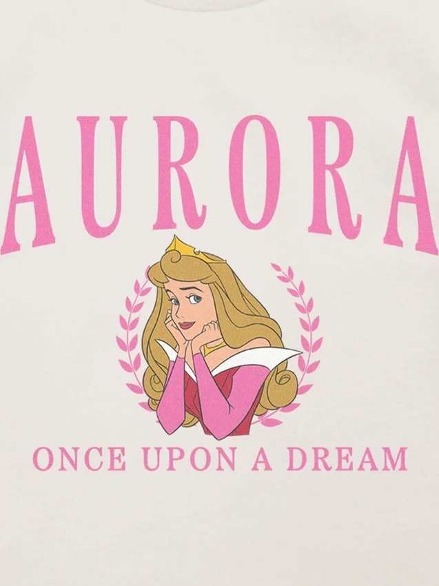 Dětské tričko s potiskem Aurora v univerzitním stylu