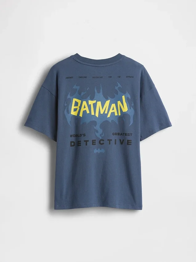 Dětské tričko s potiskem Batman v volném střihu