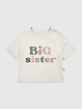 Dětské tričko s potiskem „Big Sister“