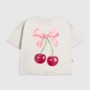 Dětské tričko s potiskem Cherry Bow