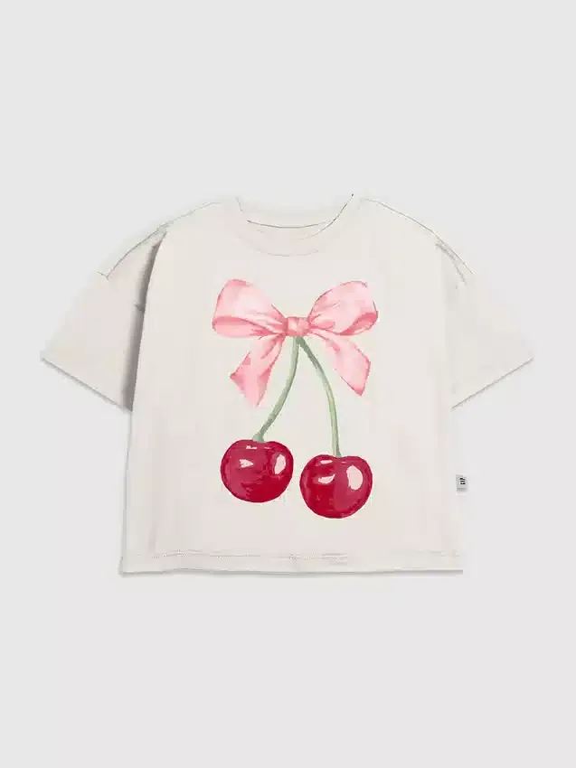 Dětské tričko s potiskem Cherry Bow