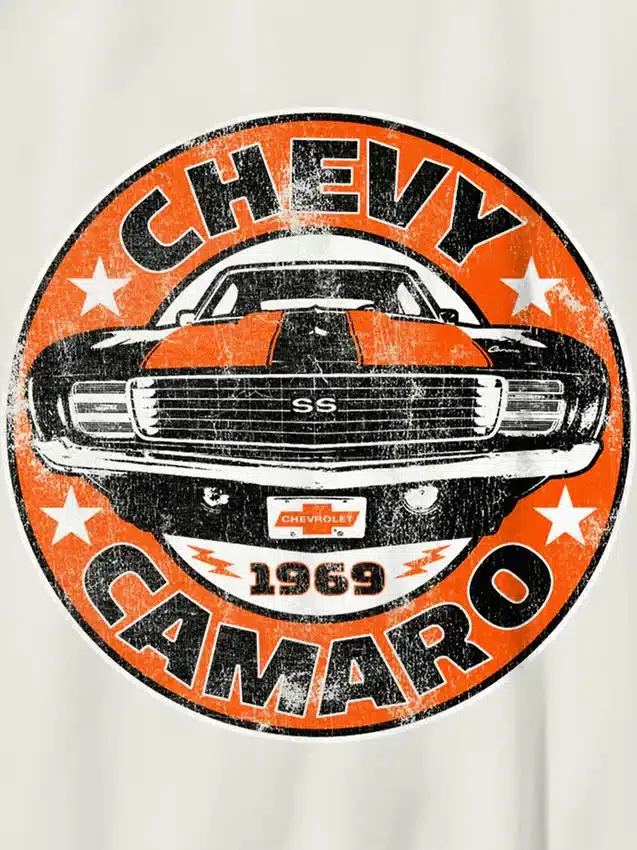 Dětské tričko s potiskem Chevy Camaro