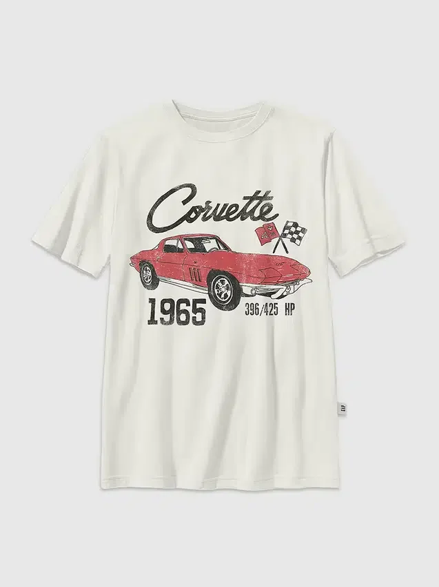 Dětské tričko s potiskem Corvette