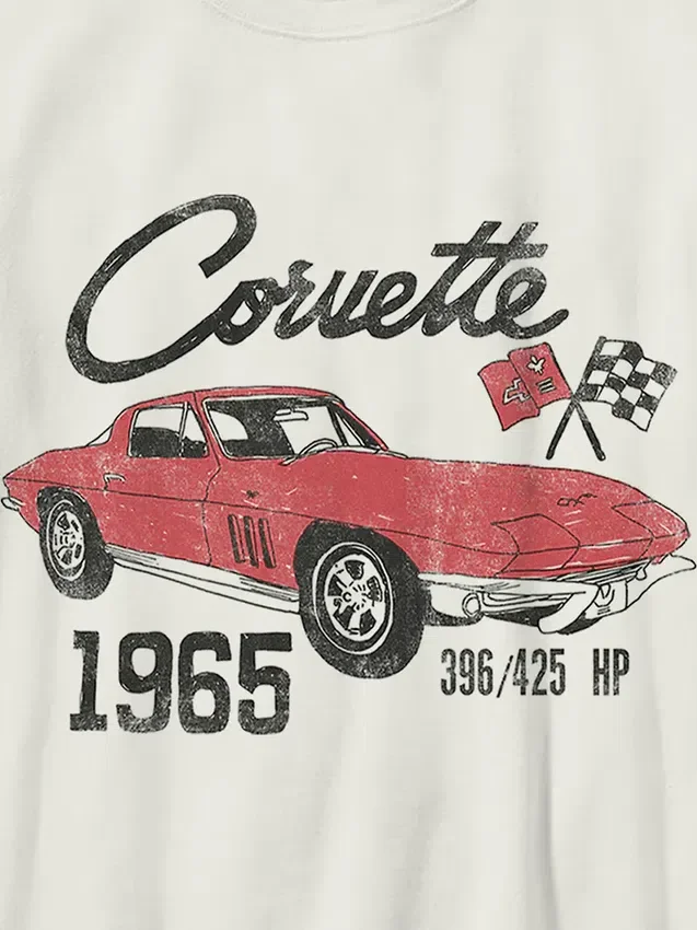 Dětské tričko s potiskem Corvette