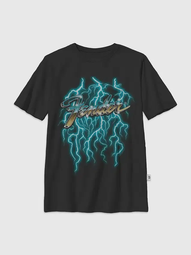 Dětské tričko s potiskem Fender Lightning