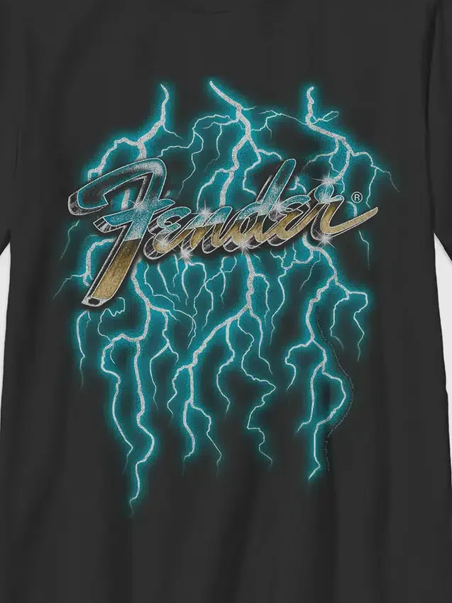 Dětské tričko s potiskem Fender Lightning
