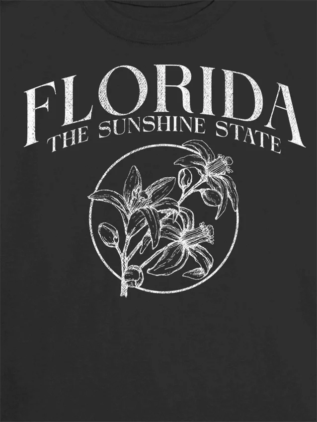 Dětské tričko s potiskem „Florida Sunshine State“