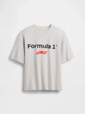Dětské tričko s potiskem Formule 1 v oversized střihu