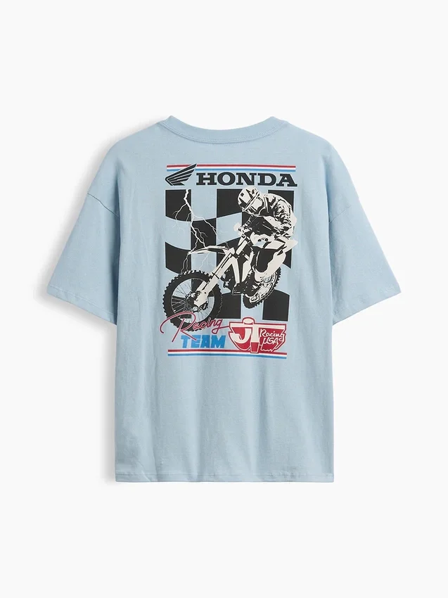 Dětské tričko s potiskem Formule 1 v oversized střihu