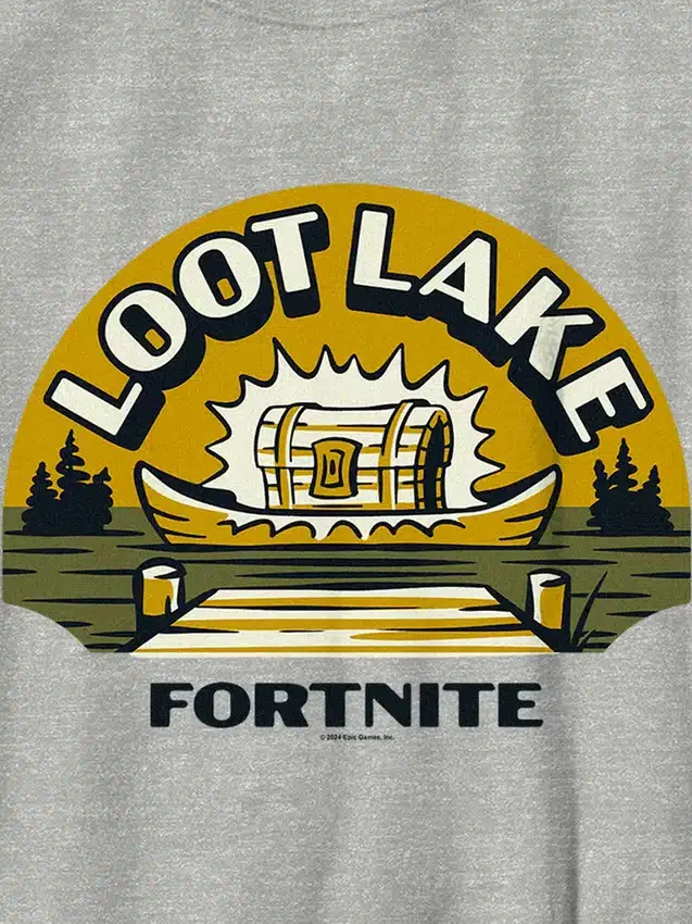 Dětské tričko s potiskem Fortnite Loot Lake