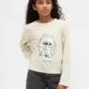 Dětské tričko s potiskem GAP × Disney v oversized střihu