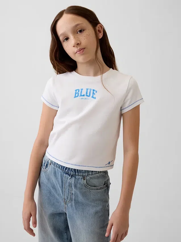 Dětské tričko s potiskem Get Blue