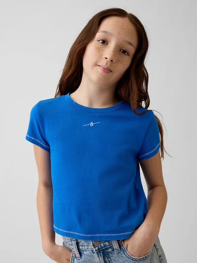Dětské tričko s potiskem Get Blue