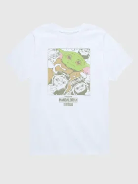 Dětské tričko s potiskem Grogu a přátel ze Star Wars