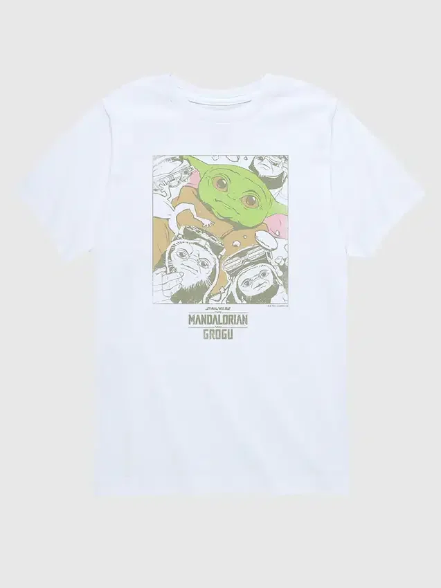 Dětské tričko s potiskem Grogu a přátel ze Star Wars