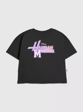 Dětské tričko s potiskem „Hannah Montana Glam Logo“