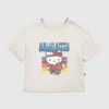 Dětské tričko s potiskem Hello Kitty a basketbalovým motivem