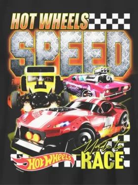 Dětské tričko s potiskem Hot Wheels Speed