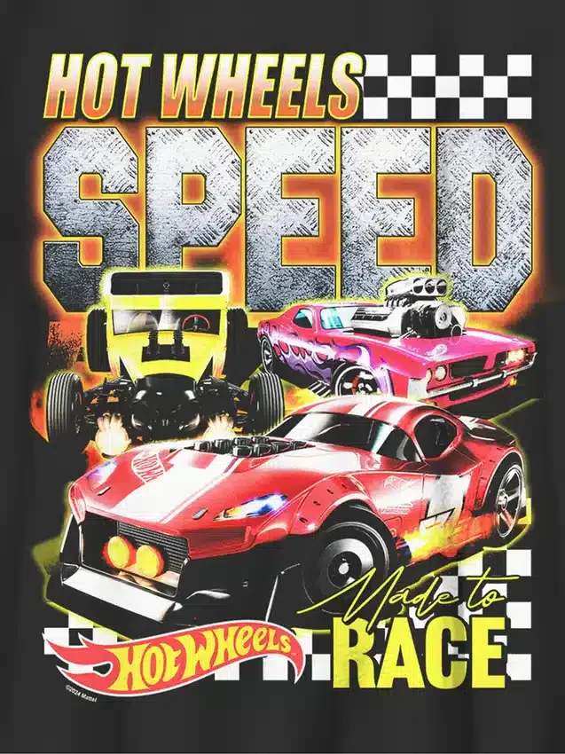 Dětské tričko s potiskem Hot Wheels Speed