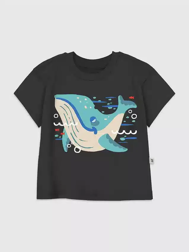 Dětské tričko s potiskem „Its a Whale“