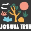 Dětské tričko s potiskem Joshua Tree