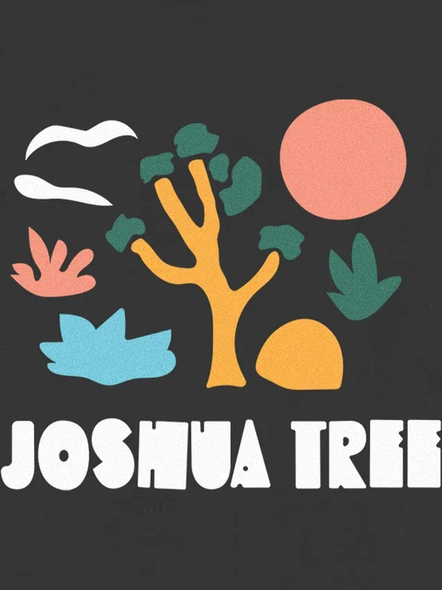 Dětské tričko s potiskem Joshua Tree
