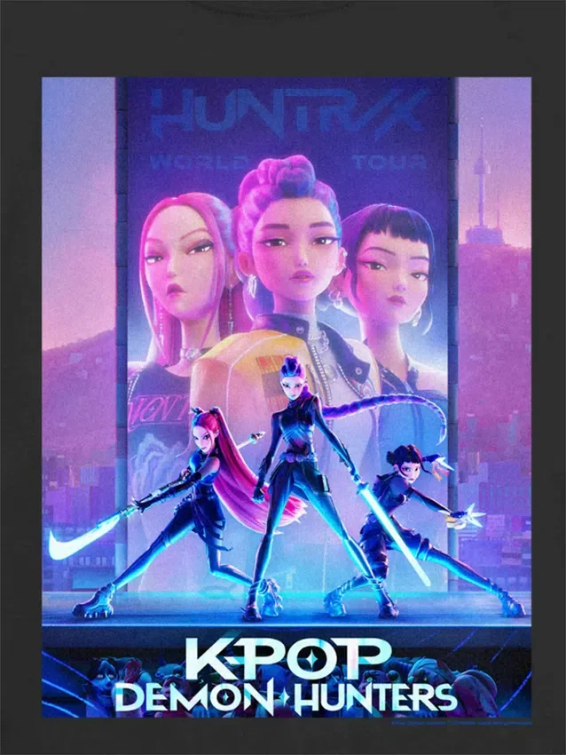 Dětské tričko s potiskem K-Pop Demon Hunters