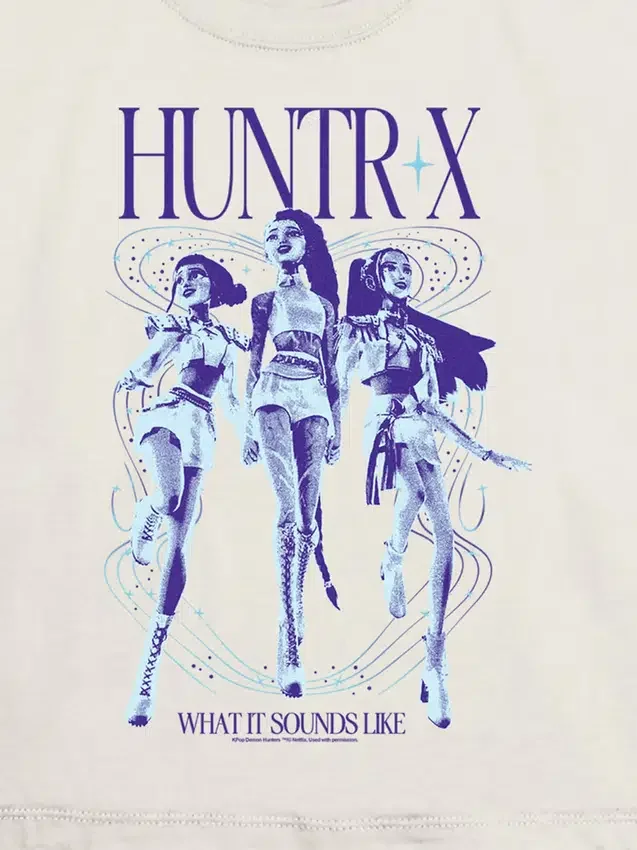 Dětské tričko s potiskem „K-Pop Demon Hunters – This is What It Sounds Like“