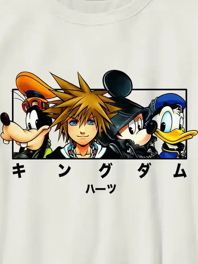 Dětské tričko s potiskem „Kingdom Hearts: Box Up“