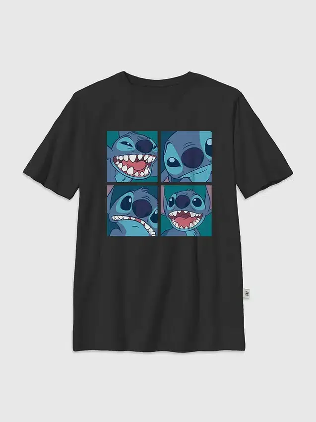 Dětské tričko s potiskem Lilo a Stitch Box up