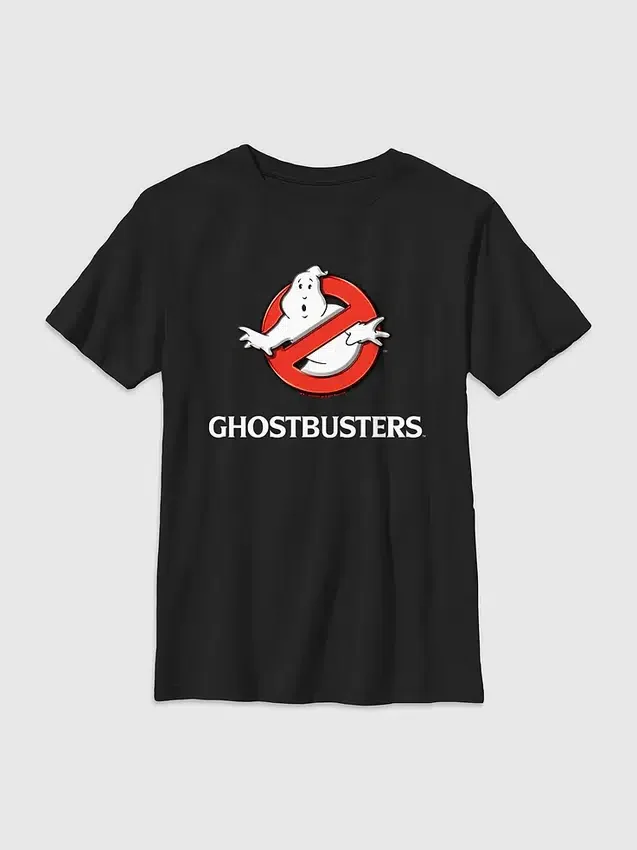 Dětské tričko s potiskem loga Ghostbusters