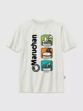 Dětské tričko s potiskem Maruchan ve stylu pop art