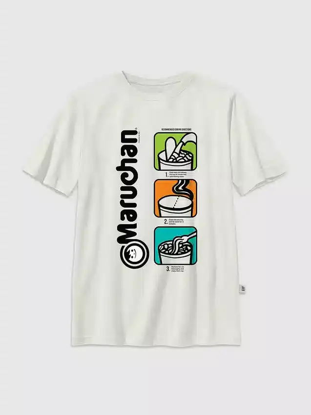 Dětské tričko s potiskem Maruchan ve stylu pop art