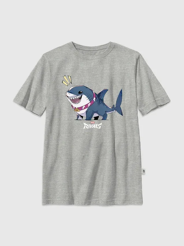 Dětské tričko s potiskem Marvel Rivals Jeff the Shark