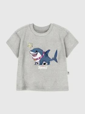 Dětské tričko s potiskem „Marvel Rivals Jeff the Shark“