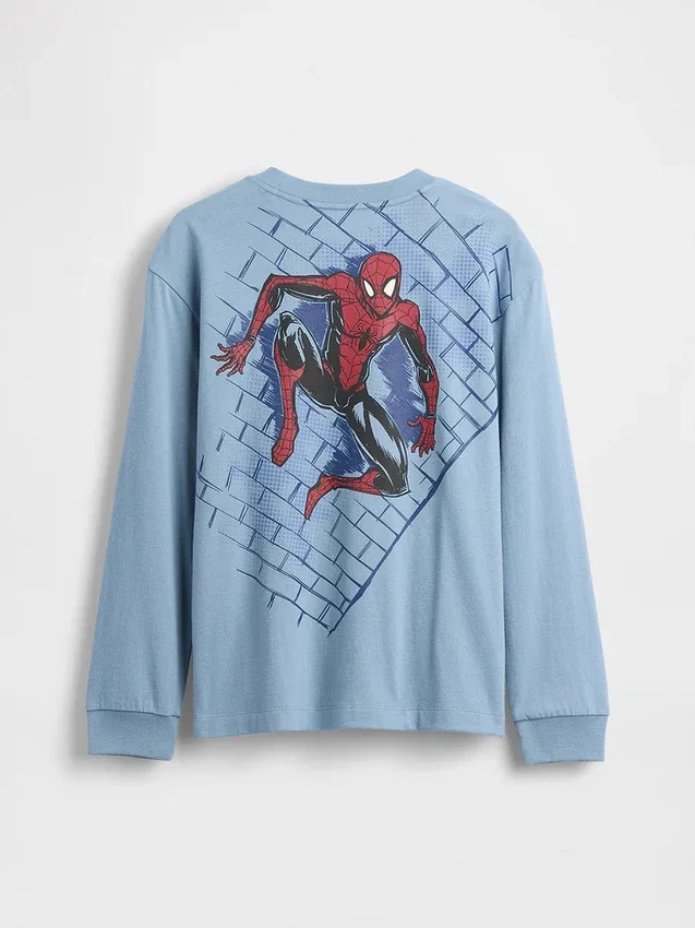 Dětské tričko s potiskem Marvel v volném střihu