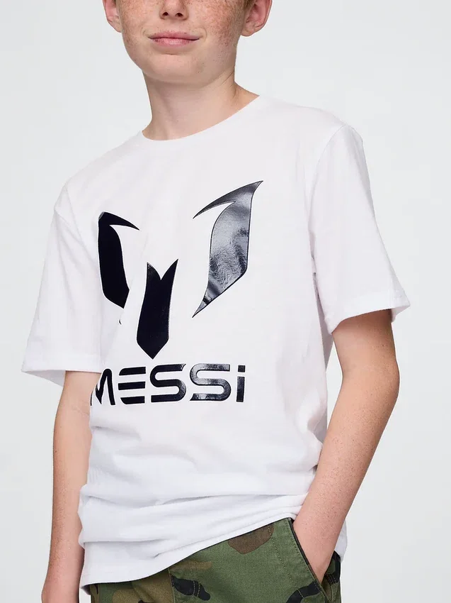 Dětské tričko s potiskem Messiho