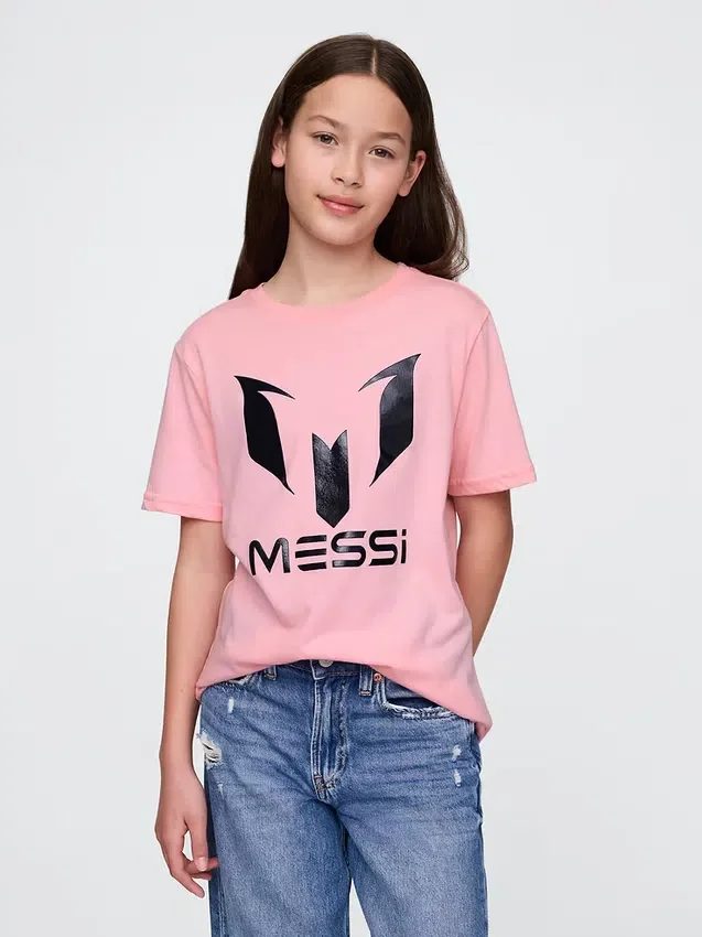 Dětské tričko s potiskem Messiho