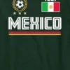 Dětské tričko s potiskem mexického fotbalového dresu