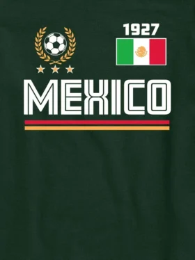 Dětské tričko s potiskem mexického fotbalového dresu