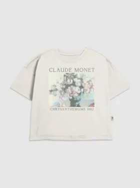 Dětské tričko s potiskem „Monet Floral“