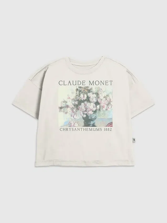 Dětské tričko s potiskem „Monet Floral“