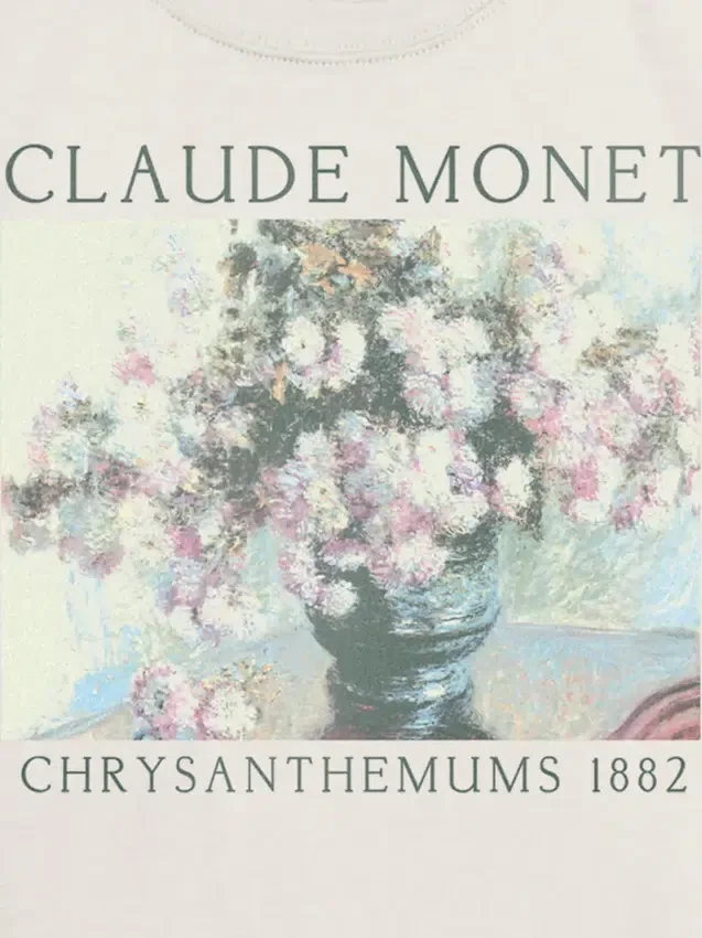 Dětské tričko s potiskem „Monet Floral“