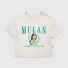 Dětské tričko s potiskem Mulan v univerzitním stylu