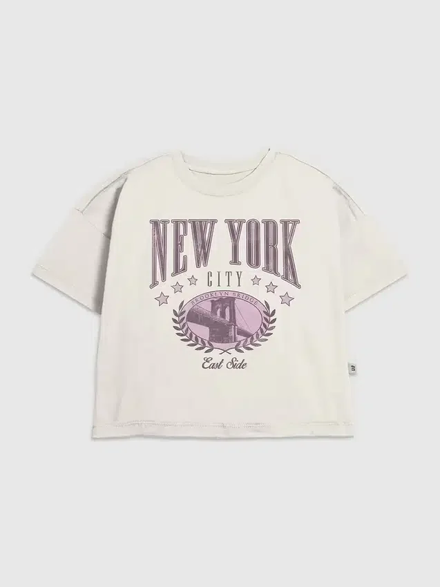 Dětské tričko s potiskem New York College
