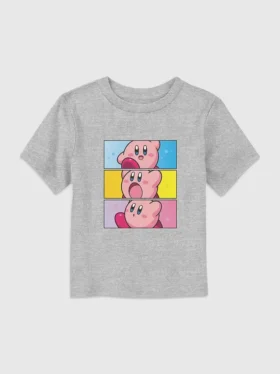 Dětské tričko s potiskem Nintendo Kirby
