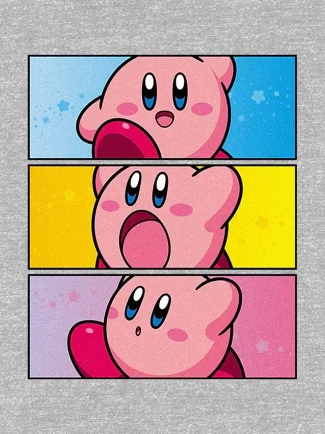 Dětské tričko s potiskem Nintendo Kirby
