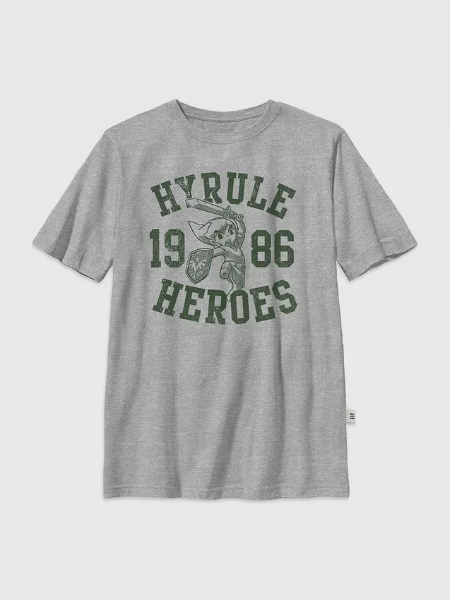 Dětské tričko s potiskem Nintendo Zelda Hyrule Heroes
