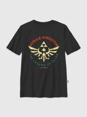 Dětské tričko s potiskem Nintendo Zelda: Hyrule Kingdom