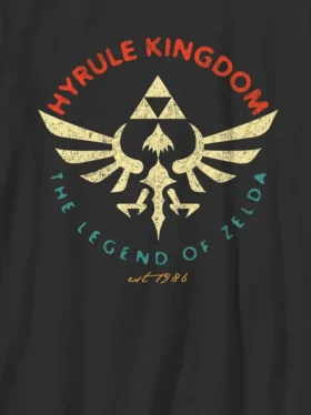 Dětské tričko s potiskem Nintendo Zelda: Hyrule Kingdom